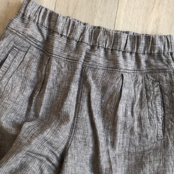 Anthropologie Elastic Waist Linen Pants - Picture 3 of 3